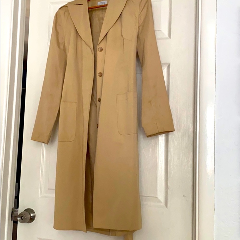 Ann Taylor Loft light trench coat